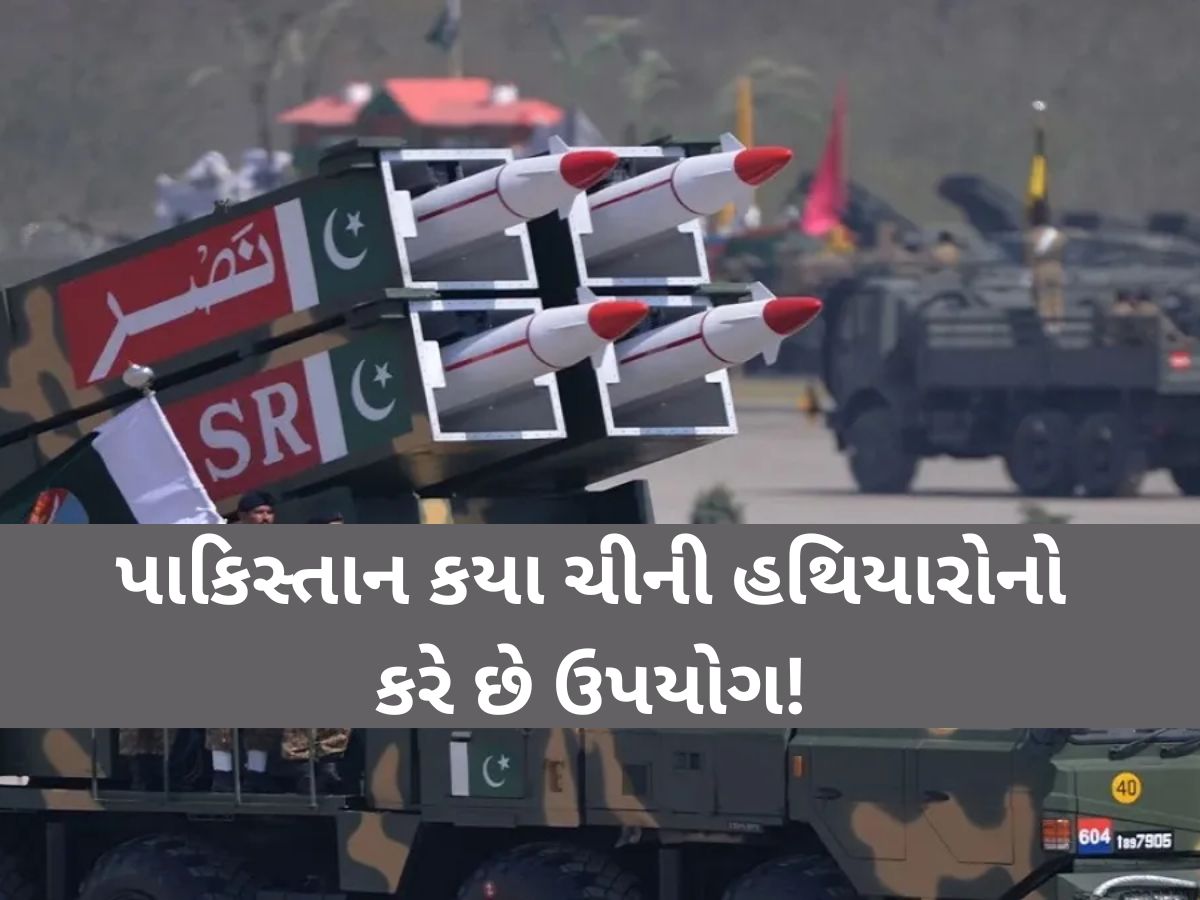 ચીનના કયા કયા હથિયારનો ઉપયોગ કરે છે પાકિસ્તાન, એના માટે કેટલા પૈસા ચૂકવે છે પાડોશી દેશ? ચીનના કયા કયા હથિયારનો ઉપયોગ કરે છે પાકિસ્તાન, એના માટે કેટલા પૈસા ચૂકવે છે પાડોશી દેશ?