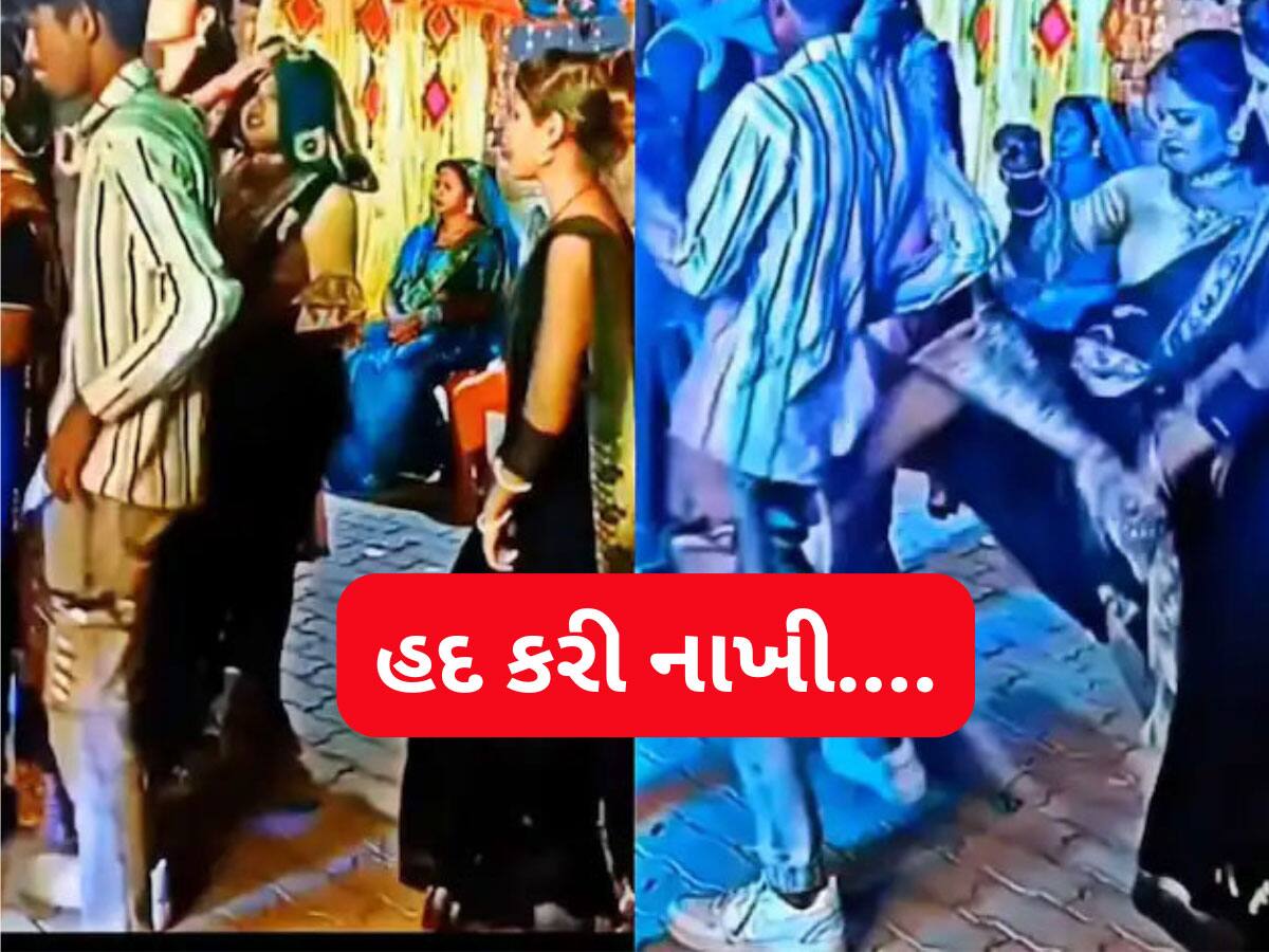 Dance Video: ભાભીઓ કરતી હતી ડાન્સ, અચાનક યુવક કરવા લાગ્યો આવી હરકત, પછી જે થયું...હસીને બેવડા વળી જશો