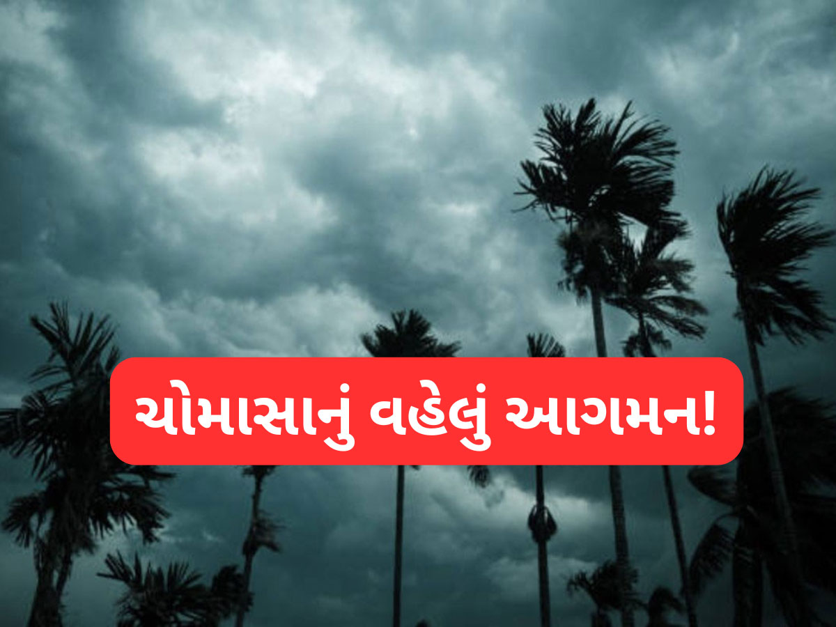Monsoon 2025: આનંદો...ગુજરાતમાં વહેલું બેસશે ચોમાસુ! બંગાળની ખાડી, નિકોબાર ટાપુઓ સુધી પહોંચ્યું મોનસૂન Monsoon 2025: આનંદો...ગુજરાતમાં વહેલું બેસશે ચોમાસુ! બંગાળની ખાડી, નિકોબાર ટાપુઓ સુધી પહોંચ્યું મોનસૂન