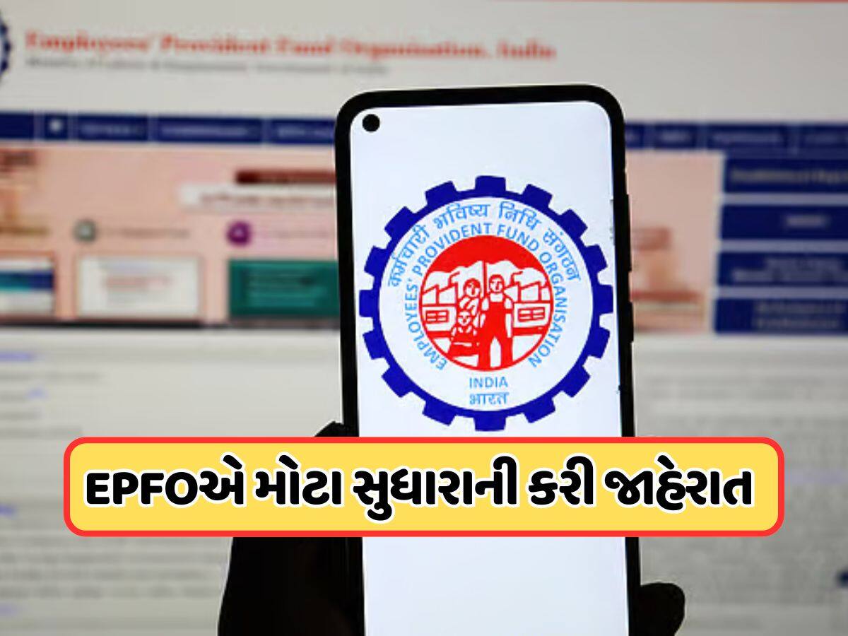 PF ટ્રાન્સફર અને બેલેન્સ ચેક કરવું બનશે આસાન, EPFOએ લોન્ચ કર્યા ડિજિટલ ફર્સ્ટ રિફોર્મ્સ, 7 કરોડ સભ્યોને થશે ફાયદો