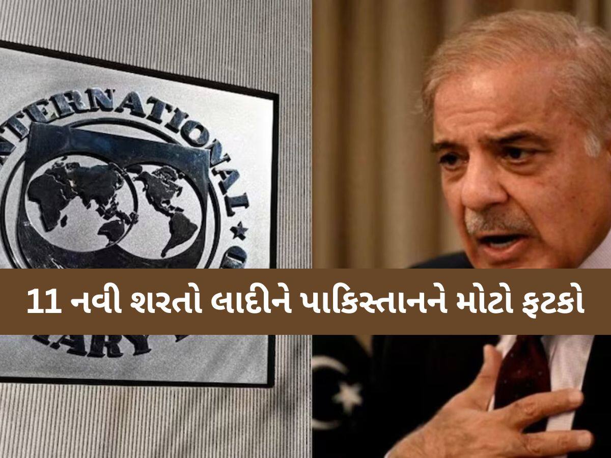પાકિસ્તાનને ઝટકો! પહેલા ધરાઈને આપી લોન, હવે IMFએ 11 શરતો સાથે આપી ચેતવણી, શું કરશે PAK?