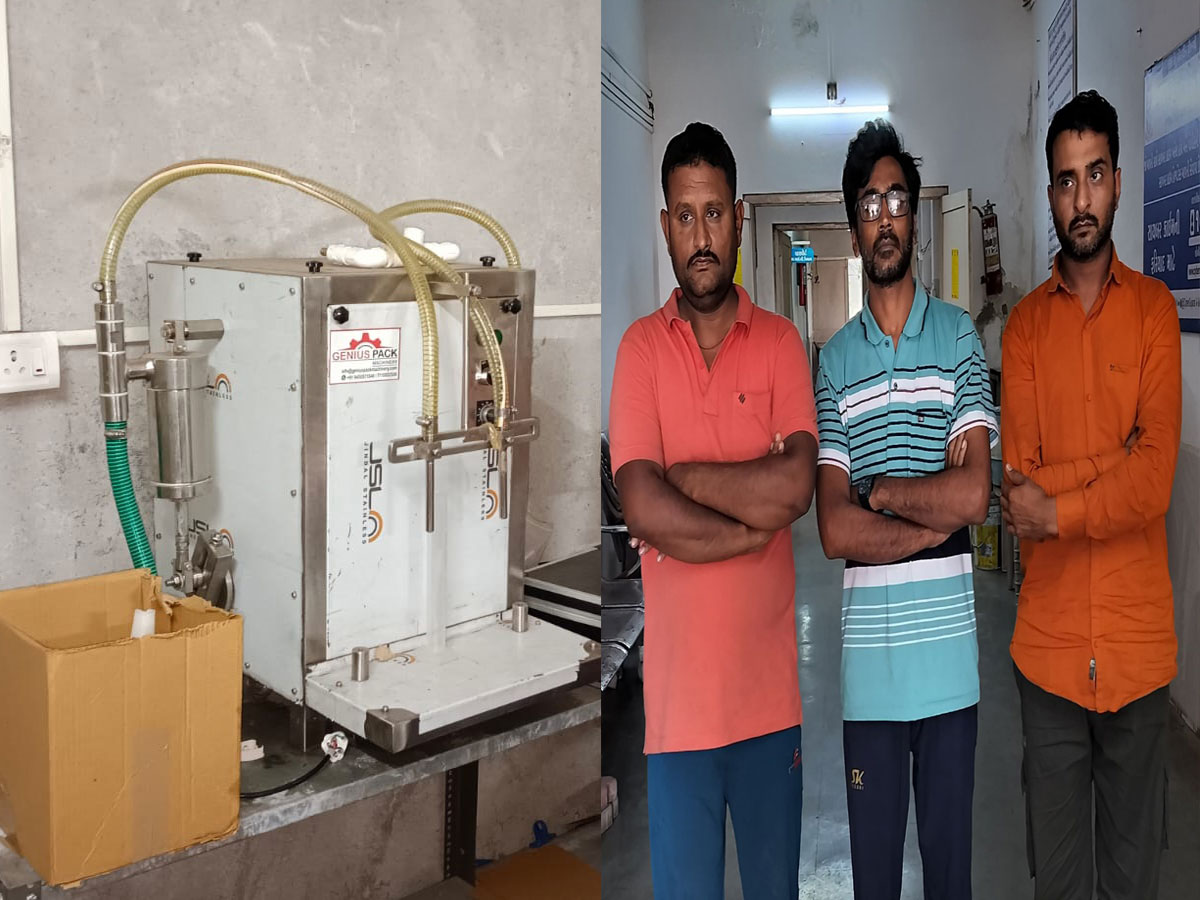 કૃષ્ણની નગરીને નશાકારક બનાવવાનું ષડયંત્ર, ઝડપાયું નશાકારક હેન્ડ સેનીટાઈઝરનું મોટું રેકેટ કૃષ્ણની નગરીને નશાકારક બનાવવાનું ષડયંત્ર, ઝડપાયું નશાકારક હેન્ડ સેનીટાઈઝરનું મોટું રેકેટ