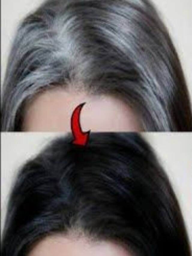 Stunning White Hair To Black Hair Oil Artwork for Your Screen Stunning White Hair To Black Hair Oil Artwork for Your Screen