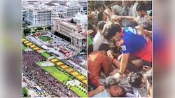 RCBની વિજય પરેડ પહેલા ચિન્નાસ્વામી સ્ટેડિયમની બહાર ભાગદોડ, 11 લોકોના મોત