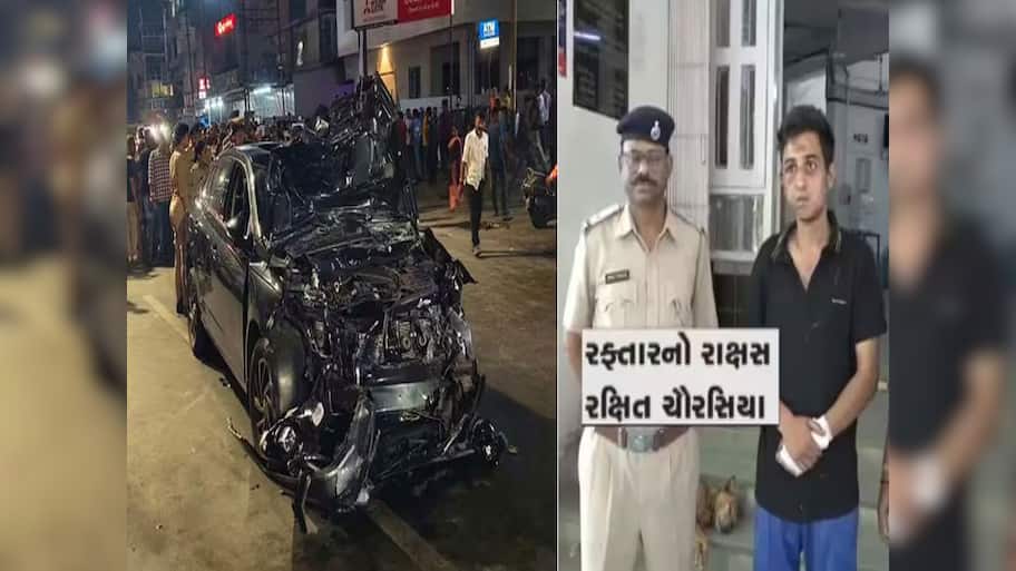 વડોદરાના બહુચર્ચિત રક્ષિતકાંડમાં નવો ખુલાસો : અકસ્માત બાદ 5 સેકન્ડ સુધી કારની સ્પીડ 140 હતી