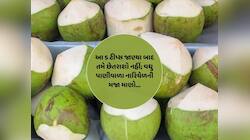 બસ આ 5 ટીપ્સ જાણી લો એટલે ઓછા અને વધુ પાણીવાળા નારિયેળની ઓળખ થઈ જશે...