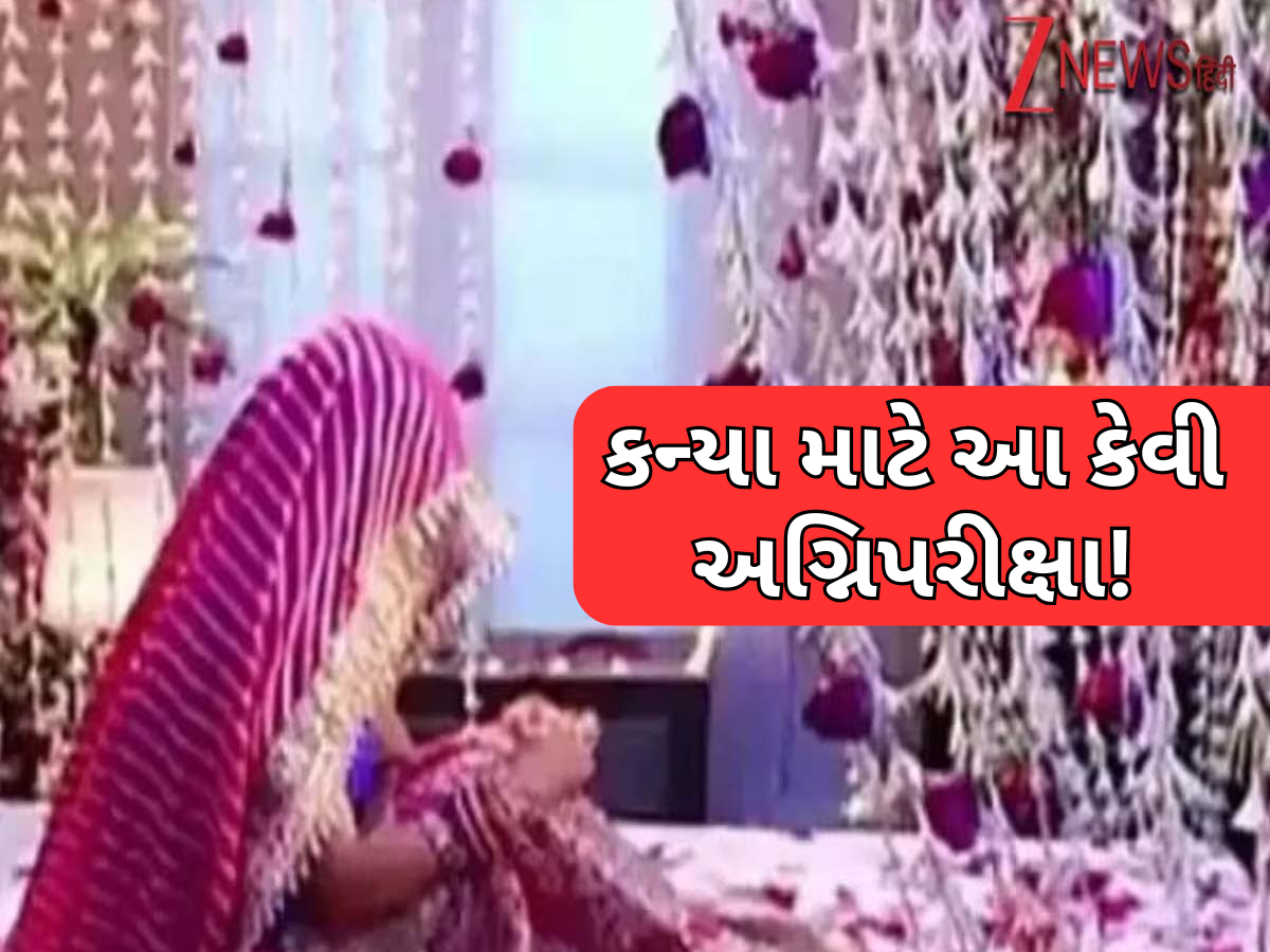 અજીબ રિવાજ! અહીં પરિવારના સભ્યોની સામે સુહાગરાત મનાવે છે દુલ્હા-દુલ્હન, ચાદર નીચે ચાલે છે 'રોમાન્સ'! જુઓ Video અજીબ રિવાજ! અહીં પરિવારના સભ્યોની સામે સુહાગરાત મનાવે છે દુલ્હા-દુલ્હન, ચાદર નીચે ચાલે છે 'રોમાન્સ'! જુઓ Video