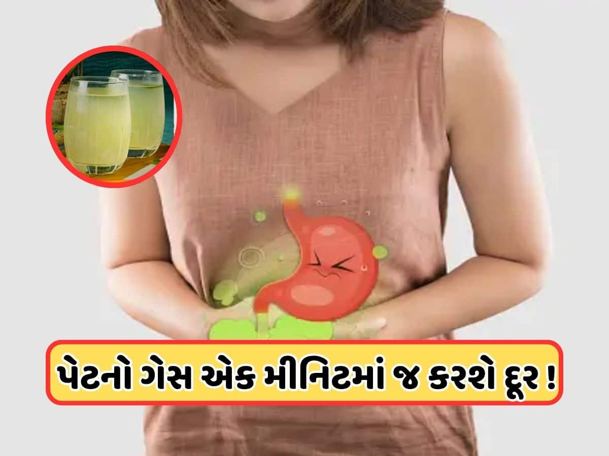 પેટમાંથી ગેસને ખેચીને બહાર ફેકી દેશે આ 10 રૂપિયાનું ડ્રિંક, પાચનશક્તિ થશે મજબૂત !