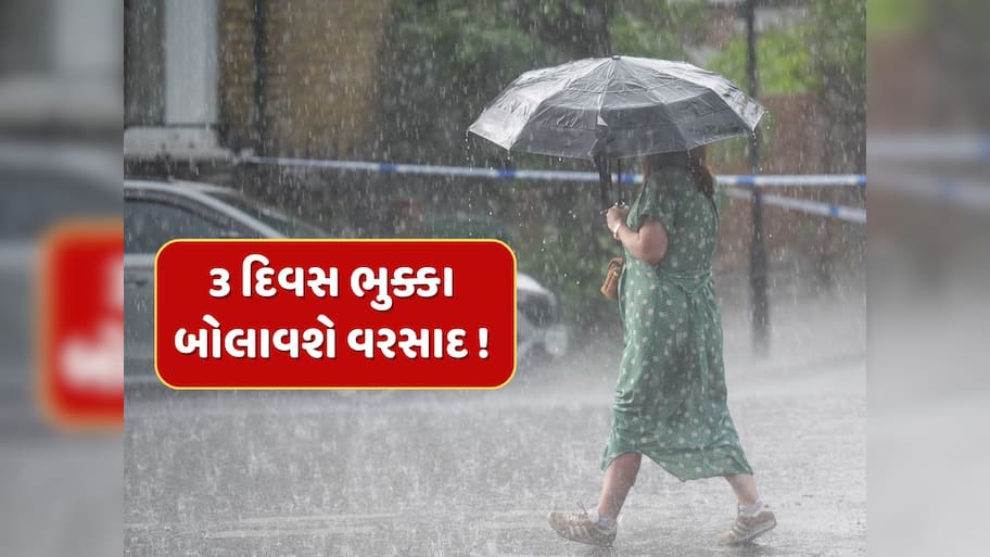 IMD Rain Alert : આગામી 3 દિવસ ભારે ! તૂટી પડશે ધોધમાર વરસાદ, અપાયું રેડ એલર્ટ