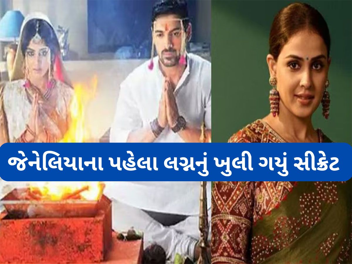 Genelia First Marriage:રિતેશ દેશમુખ સાથે જેનેલિયા ડિસુઝાના છે બીજા લગ્ન, પહેલીવાર આ એક્ટર સાથે થયા હતા મેરેજ Genelia First Marriage:રિતેશ દેશમુખ સાથે જેનેલિયા ડિસુઝાના છે બીજા લગ્ન, પહેલીવાર આ એક્ટર સાથે થયા હતા મેરેજ