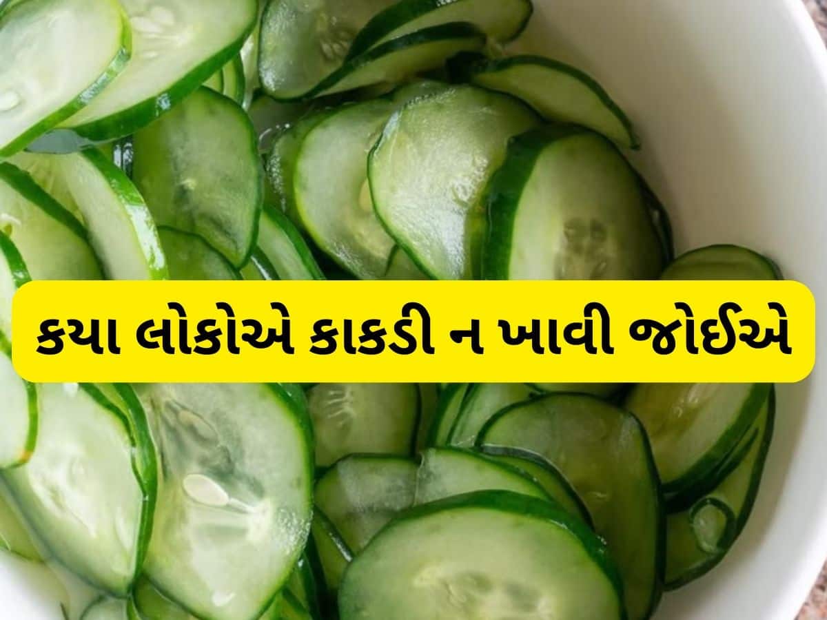  Kheera Side Effects: આ 4 લોકોએ ભૂલમાં પણ કાકડી ન ખાવી જોઈએ, ફાયદાની જગ્યાએ થશે નુકસાન