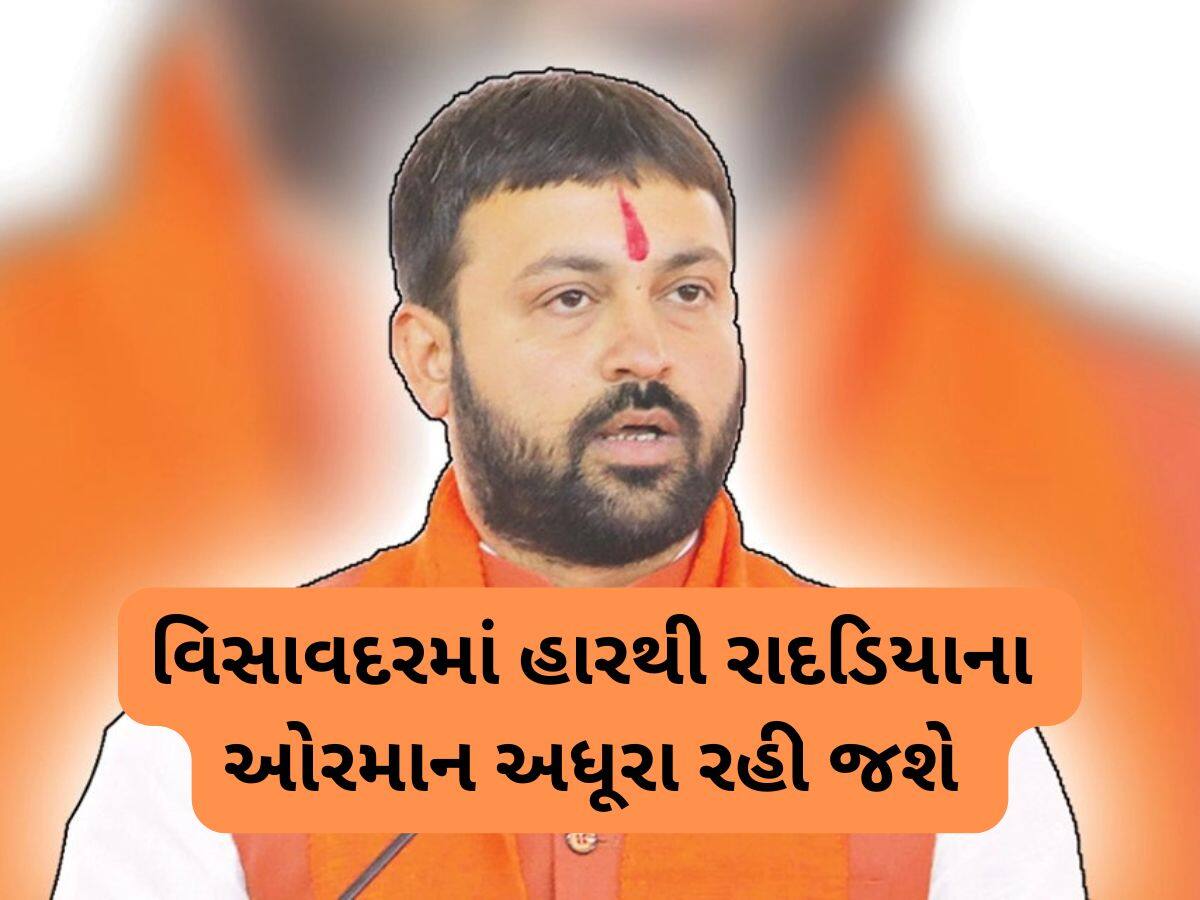 રાદડિયા અને કિરીટ પટેલનો ખેલ થઈ ગયો! ઈટાલિયા એકલા હાથે વિસાવદરનો ગઢ જીતી ગયા 