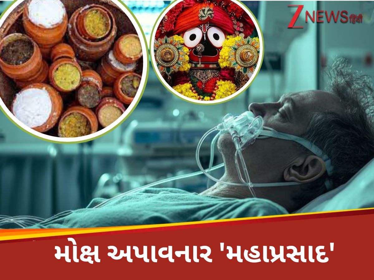 Jagannath Puri prasad mystery: મૃત્યું નજીક હોય એવા લોકો માટે અલગથી કેમ બને છે જગન્નાથ મંદિરમાં 'મહાપ્રસાદ' ? Jagannath Puri prasad mystery: મૃત્યું નજીક હોય એવા લોકો માટે અલગથી કેમ બને છે જગન્નાથ મંદિરમાં 'મહાપ્રસાદ' ?
