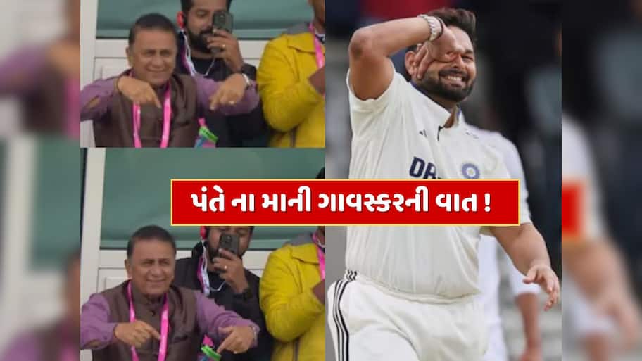 VIDEO : સદી બાદ રિષભ પંતે ના માની ગાવસ્કરની વાત, વીડિયો થઈ રહ્યો છે વાયરલ, જાણો શું છે સમગ્ર ઘટના ?