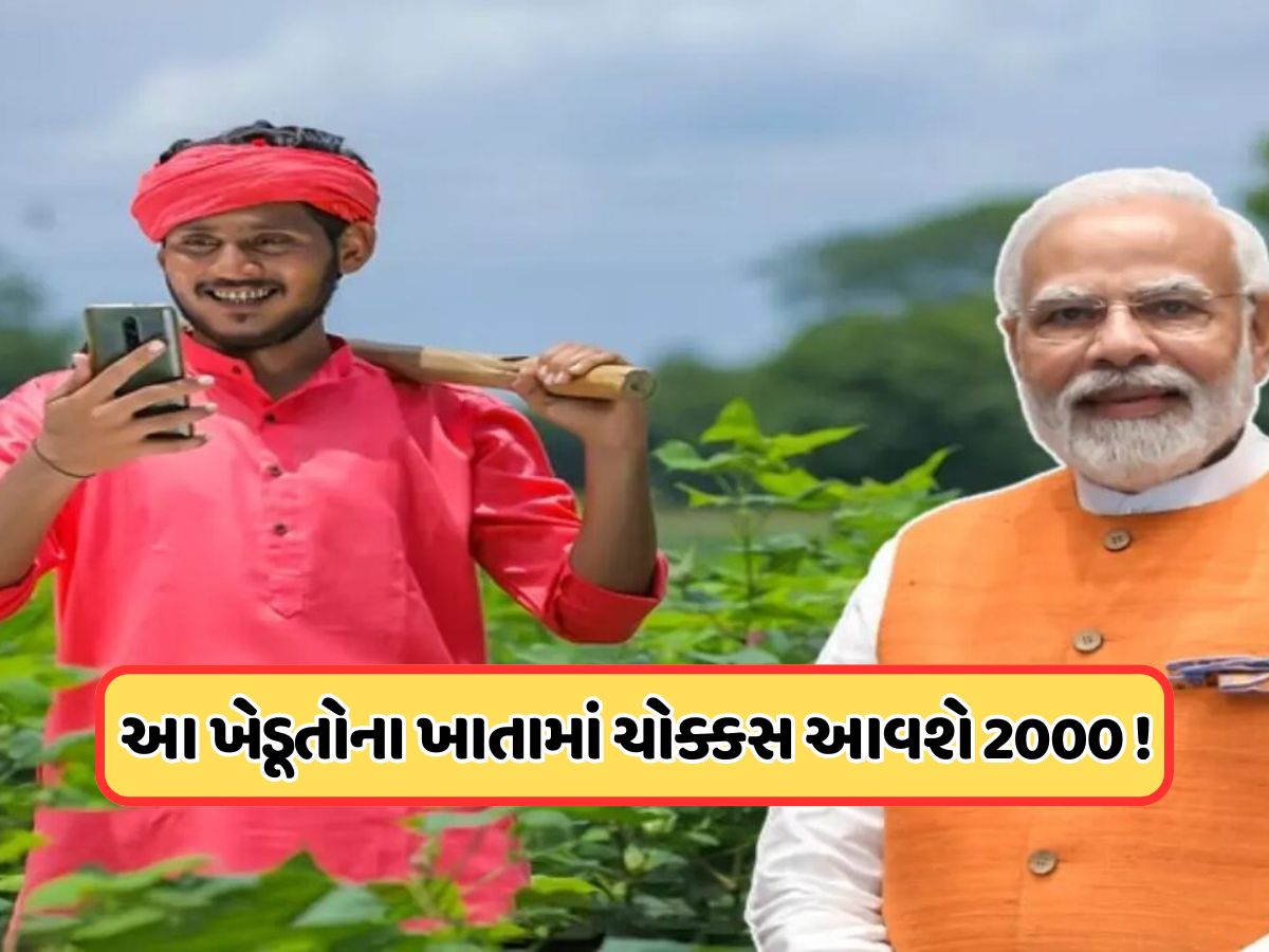 PM Kisan: તમારા સ્ટેટસમાં છે જો આ 2 વસ્તુઓ તો 20મો હપ્તો પાક્કુ તમારા ખાતામાં આવશે PM Kisan: તમારા સ્ટેટસમાં છે જો આ 2 વસ્તુઓ તો 20મો હપ્તો પાક્કુ તમારા ખાતામાં આવશે