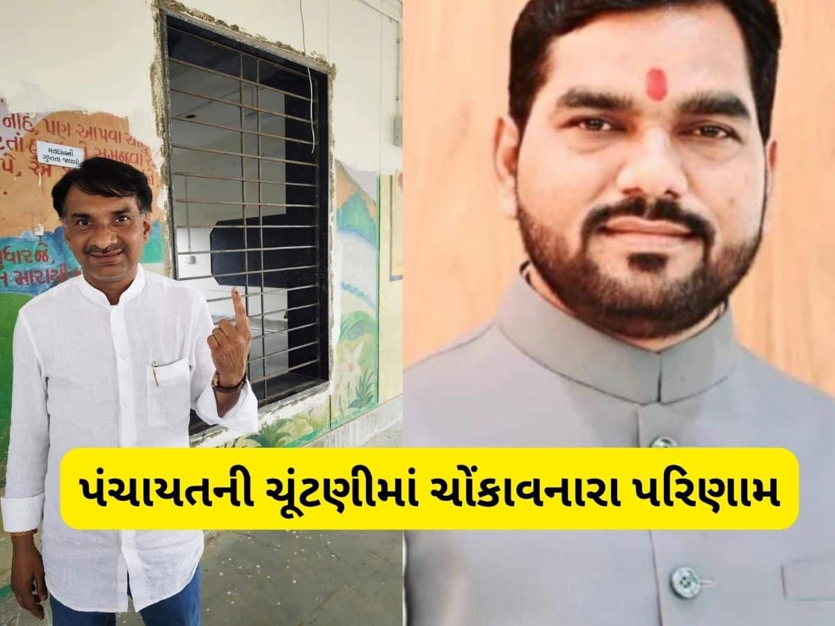  Gram Panchayat Elections Result: મંત્રી ભીખુસિંહ પરમારના પુત્ર, વાસણ આહીરના પુત્ર અને પૂર્વ સાંસદના પૌત્રની પંચાયત ચૂંટણીમાં હાર