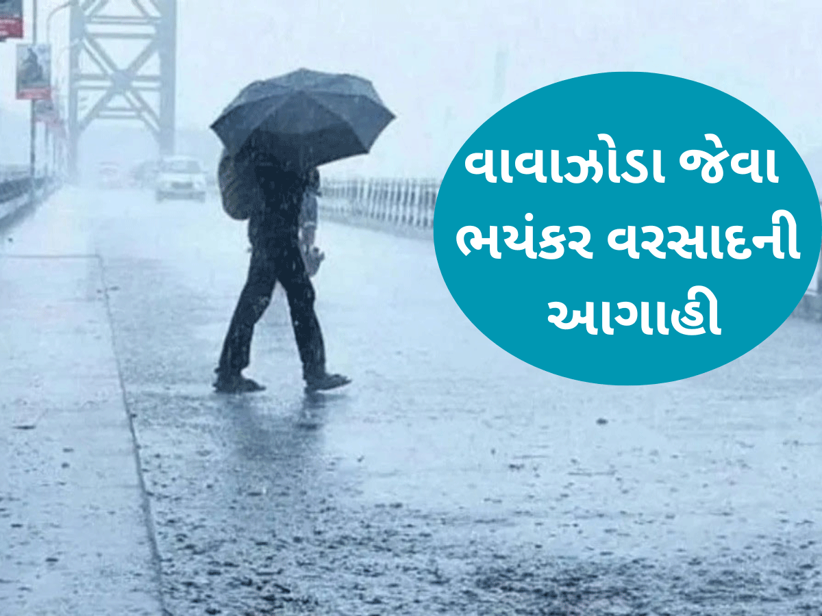 Weather Forecast: આજથી 3 જુલાઈ સુધી આ વિસ્તારોમાં ભારે પવન ફૂંકાશે, કડાકા ભડાકા સાથે મૂસળધાર વરસાદ વરસશે Weather Forecast: આજથી 3 જુલાઈ સુધી આ વિસ્તારોમાં ભારે પવન ફૂંકાશે, કડાકા ભડાકા સાથે મૂસળધાર વરસાદ વરસશે