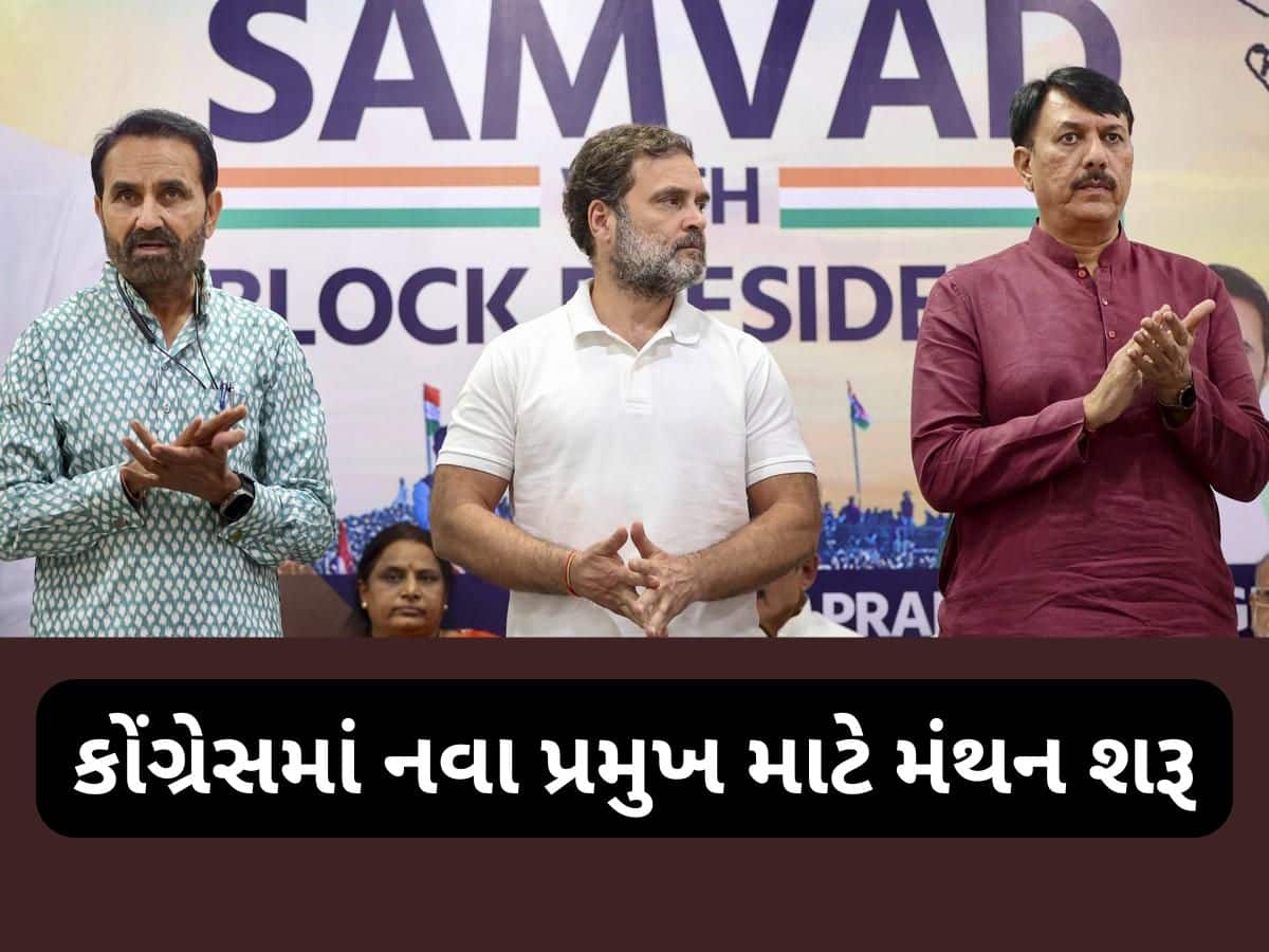 ગુજરાત કોંગ્રેસના નવા સુકાની માટે આ 5 નેતા મજબૂત દાવેદાર, કોણ પહેરશે કાંટાળો તાજ? 
