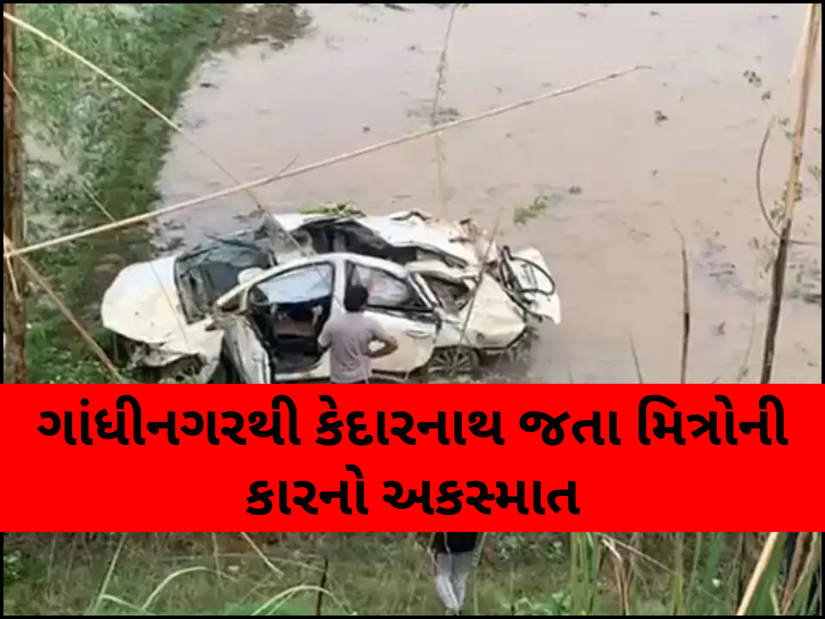 મુઝફ્ફરનગરમાં ગમખ્વાર અકસ્માત, ફ્લાયઓવર પરથી ઈનોવા કાર ખાબકતા ગાંધીનગરના 4 યુવકોના મોત; 1 ગંભીર મુઝફ્ફરનગરમાં ગમખ્વાર અકસ્માત, ફ્લાયઓવર પરથી ઈનોવા કાર ખાબકતા ગાંધીનગરના 4 યુવકોના મોત; 1 ગંભીર