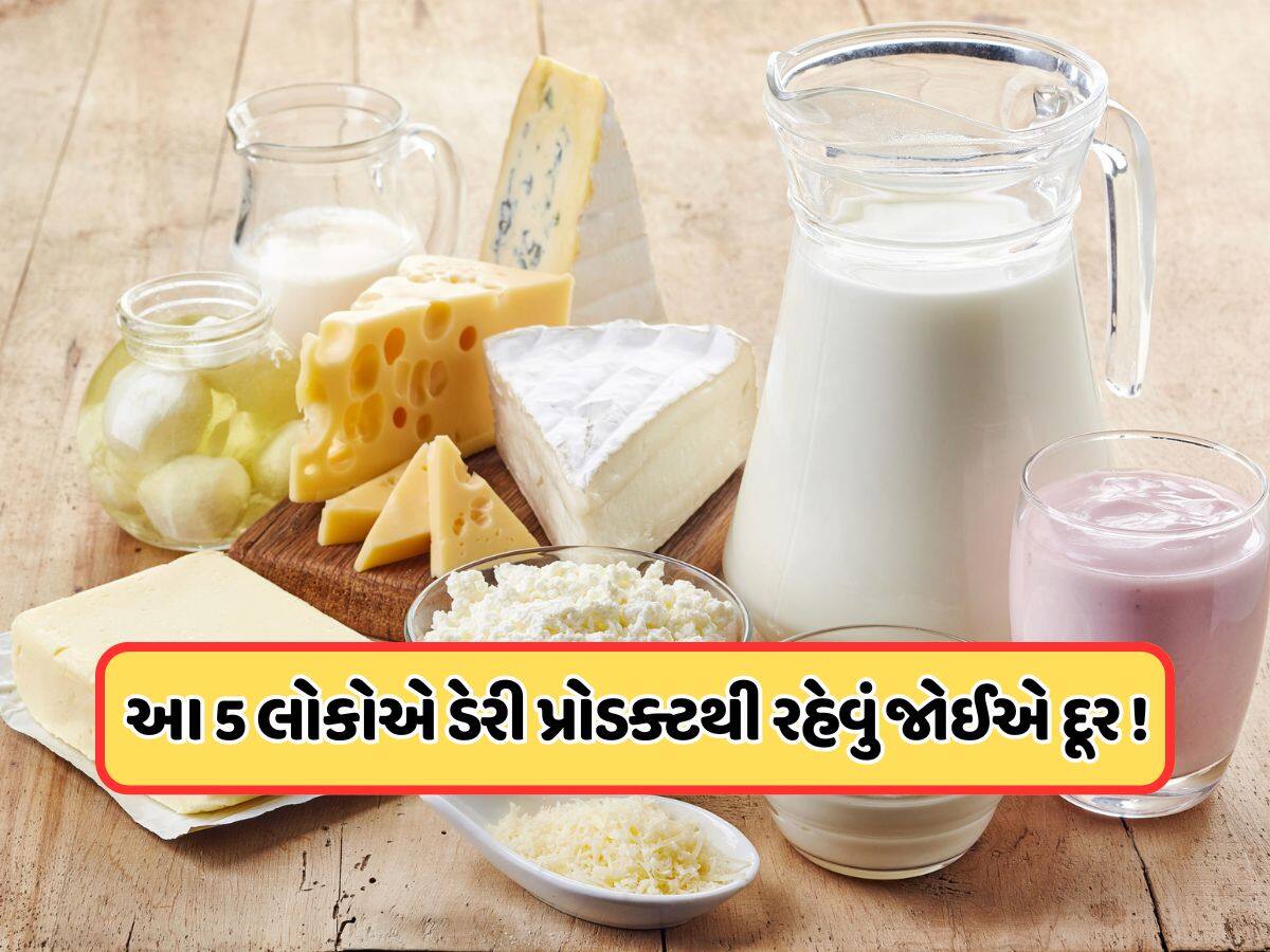 દરેક વ્યક્તિ પચાવી શકતું નથી દૂધ અને ચીઝ! આ 5 લોકોએ ડેરી પ્રોડક્ટનું ન કરવું સેવન, નહીં તો બગડી શકે છે સ્વાસ્થ્ય 