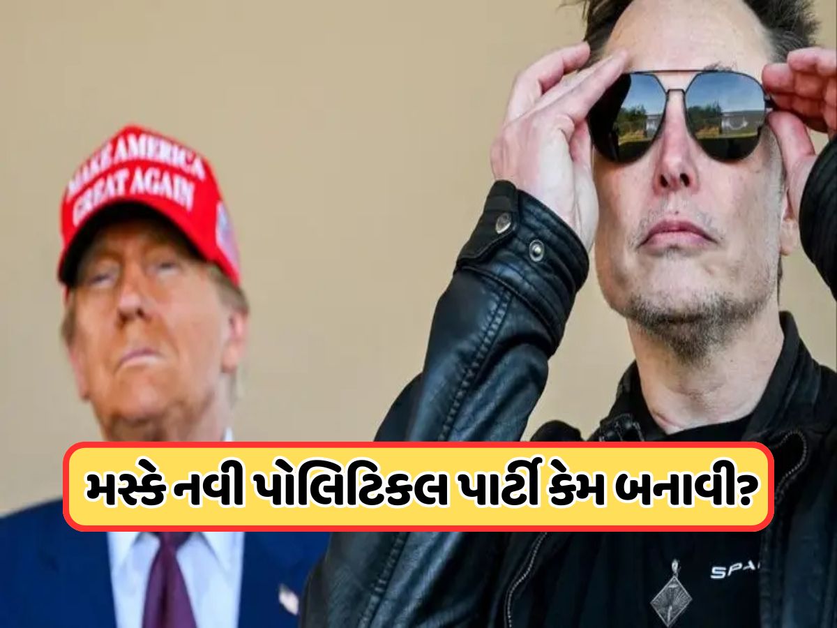 એલન મસ્કે નવી રાજકીય પાર્ટી બનાવવાની કરી જાહેરાત, હવે અમેરિકામાં ડોનાલ્ડ ટ્રમ્પને આપશે સીધી ટક્કર એલન મસ્કે નવી રાજકીય પાર્ટી બનાવવાની કરી જાહેરાત, હવે અમેરિકામાં ડોનાલ્ડ ટ્રમ્પને આપશે સીધી ટક્કર