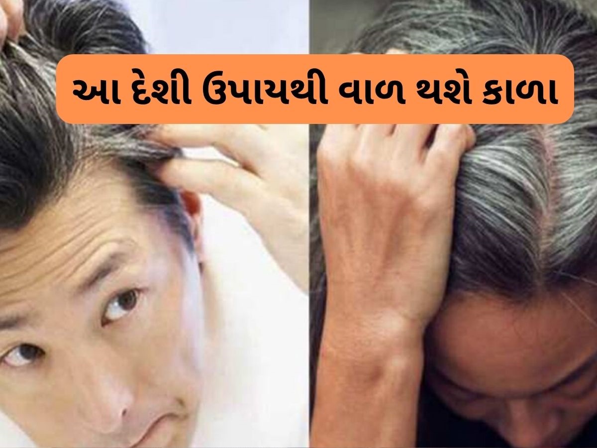 મહેંદી અને હેર ડાઈ છોડો, આ છે સફેદ વાળ કાળા કરવાનો રામબાણ દેશી નુસ્ખો, તમે પણ અપનાવો
