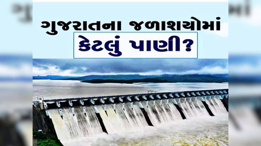 ગુજરાતમાં સૌથી વધુ વરસાદ ક્યાં વરસ્યો? જાણો સરદાર સરોવર સહિત 207 જળાશયોમાં કેટલું પાણી?