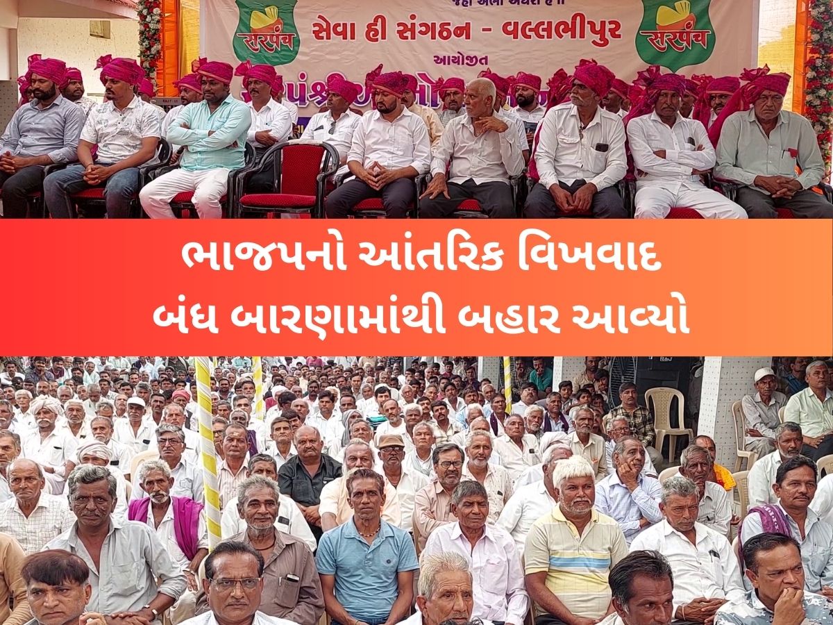 ભાજપમાં જુથવાદ ખૂલીને બહાર ડોકાયો, જાહેરમાં જિલ્લા પ્રમુખે ધારાસભ્ય પર ભ્રષ્ટાચારના આક્ષેપ કર્યા ભાજપમાં જુથવાદ ખૂલીને બહાર ડોકાયો, જાહેરમાં જિલ્લા પ્રમુખે ધારાસભ્ય પર ભ્રષ્ટાચારના આક્ષેપ કર્યા