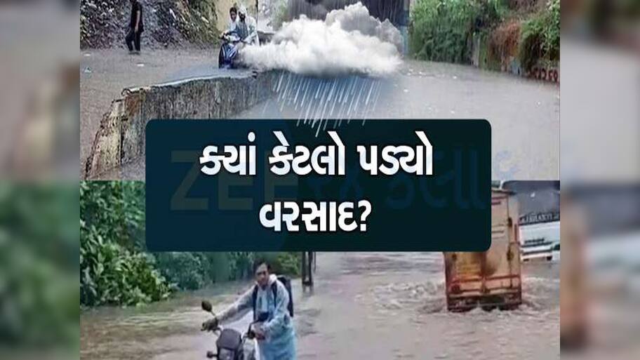 રાજ્યમાં 33 જિલ્લામાં હાલ સુધીમાં મોસમનો કુલ સરેરાશ વરસાદ 51.09% જેટલો નોંધાયો 