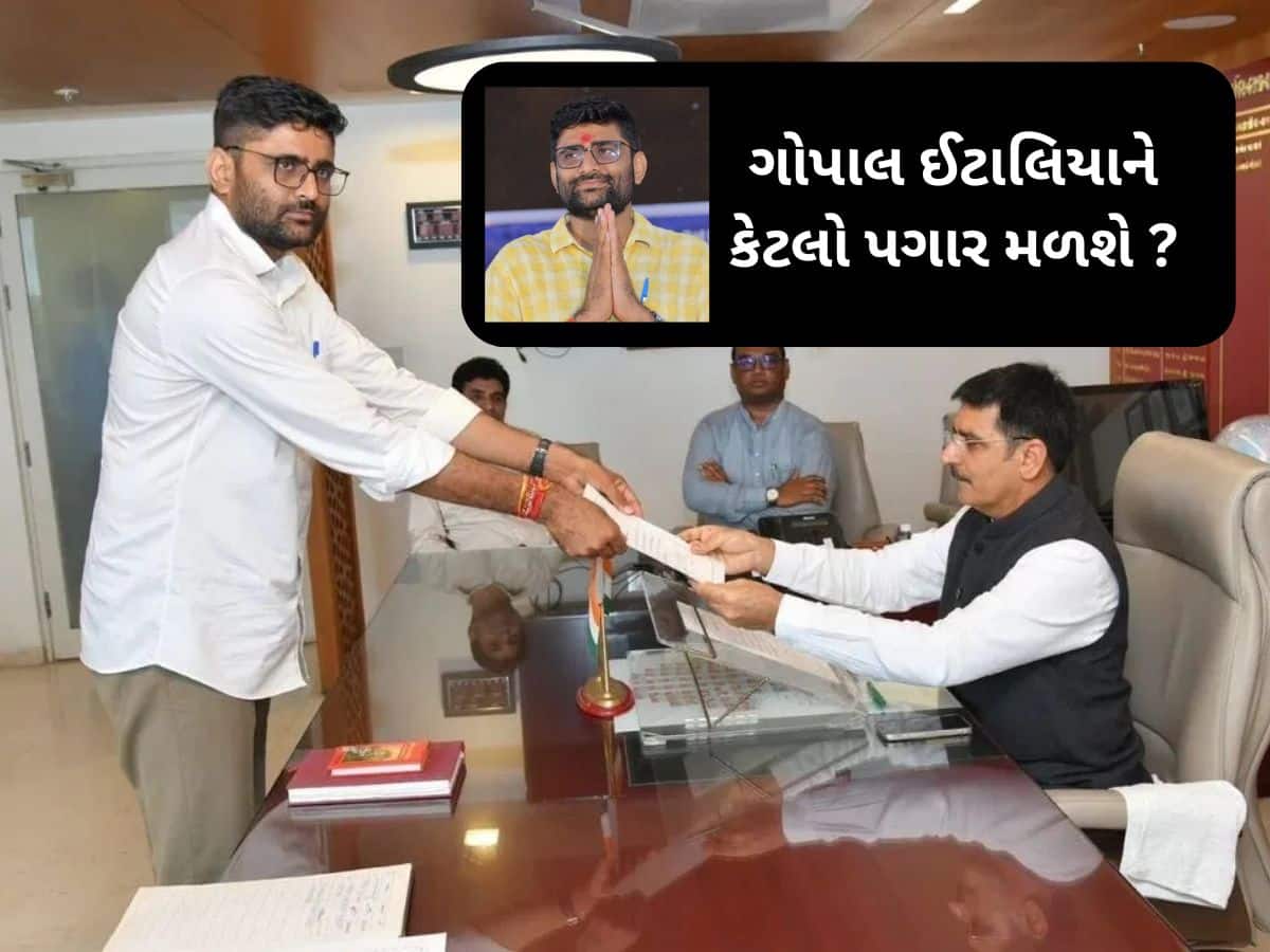 ગુજરાતના નવા બનેલા ધારાસભ્ય ગોપાલ ઈટાલિયાને આટલો પગાર મળશે, MLA ક્વાર્ટર્સ પણ મળશે  