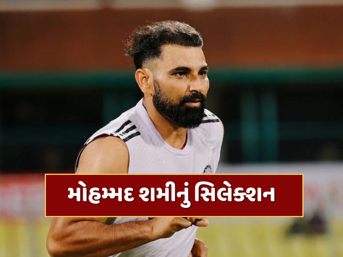 ટેસ્ટ સિરીઝ વચ્ચે અચાનક આવ્યા મોટા સમાચાર, મોહમ્મદ શમીની થઈ પસંદગી, ચાહકોમાં ખુશીની લહેર ટેસ્ટ સિરીઝ વચ્ચે અચાનક આવ્યા મોટા સમાચાર, મોહમ્મદ શમીની થઈ પસંદગી, ચાહકોમાં ખુશીની લહેર
