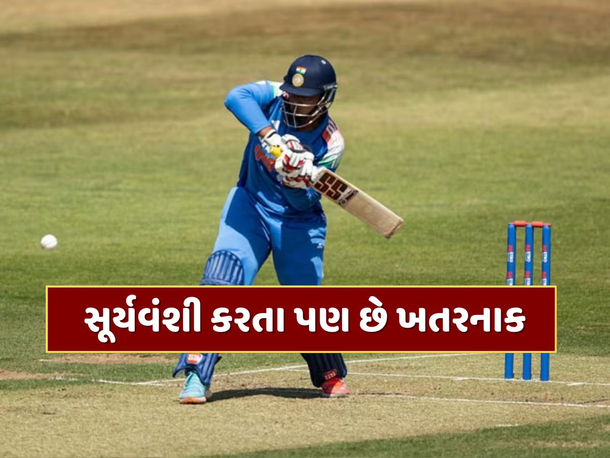 6,6,6,6,6,6...એક ઓવરમાં 6 સિક્સ અને IPLમાં તોફાની સદી, આ યુવા બેટ્સમેન વૈભવ સૂર્યવંશી કરતા પણ છે ખતરનાક 6,6,6,6,6,6...એક ઓવરમાં 6 સિક્સ અને IPLમાં તોફાની સદી, આ યુવા બેટ્સમેન વૈભવ સૂર્યવંશી કરતા પણ છે ખતરનાક