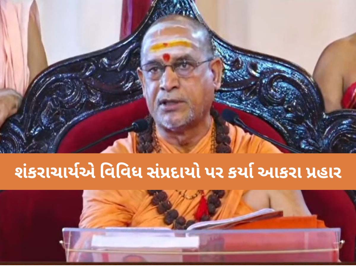 શંકરાચાર્ય સદાનંદ સરસ્વતી ભડક્યા! બ્રહ્માકુમારી અને ગાયત્રી પરિવારને લીધું નિશાને.... શંકરાચાર્ય સદાનંદ સરસ્વતી ભડક્યા! બ્રહ્માકુમારી અને ગાયત્રી પરિવારને લીધું નિશાને....