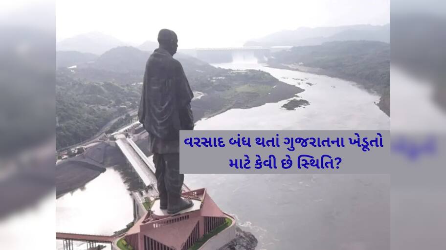 ગુજરાતની જીવાદોરી સરદાર સરોવર ડેમ કેટલો ભરાયો? વરસાદ બંધ થતાં કેટલી છે ચિંતાજનક સ્થિતિ?