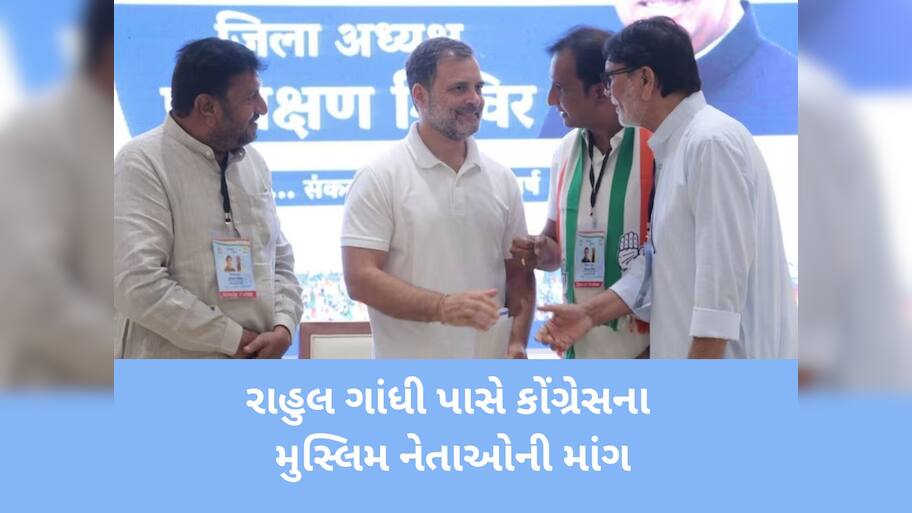 રાહુલ ગાંધી સામે કોંગ્રેસના મુસ્લિમ નેતાઓનું દર્દ છલકાયું! અમારા આ મુદ્દાઓ સંસદમાં ઉઠાવજો પ્લીઝ...!