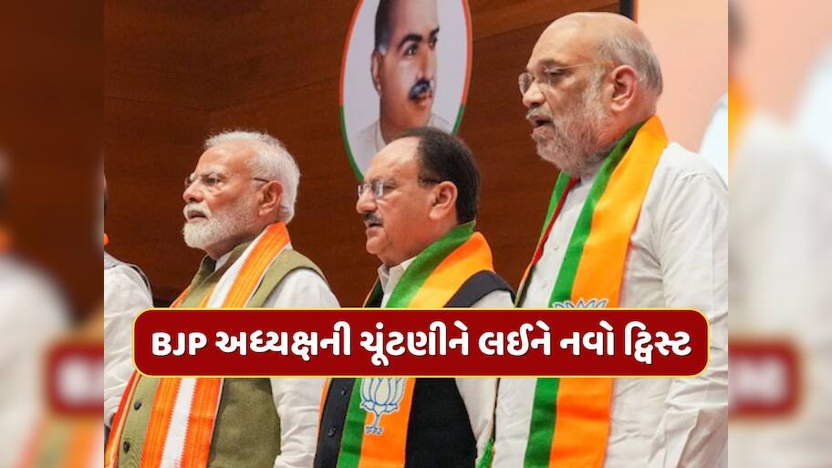 ભાજપ અધ્યક્ષની ચૂંટણીને લઈને આવ્યો નવો વળાંક, જેપી નડ્ડા પછી કોને મળશે જવાબદારી ?