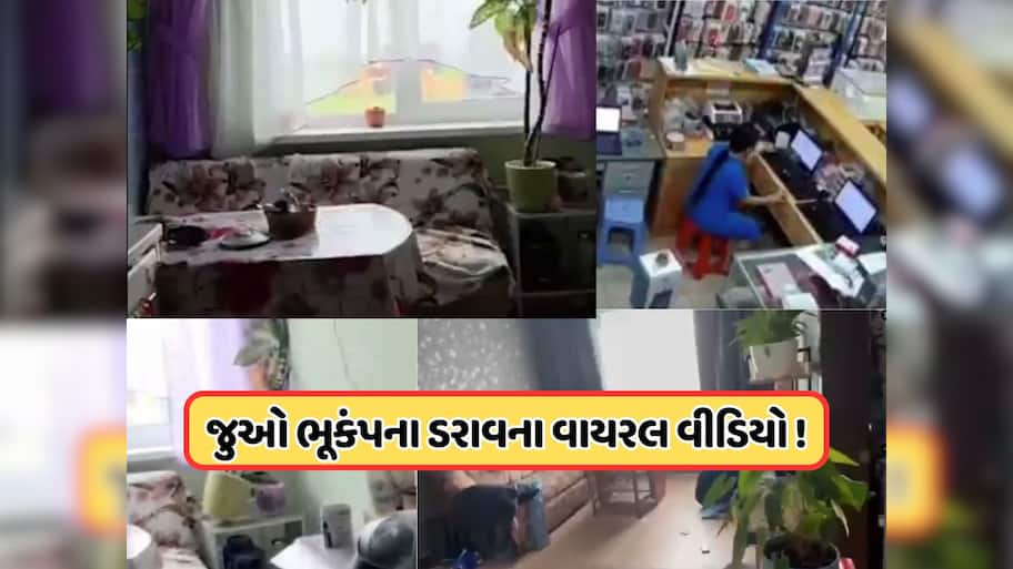 એવો ભૂકંપ આવ્યો જાણે કોઈ ઘર હલાવી રહ્યું હોય, એક ક્ષણમાં કેવી તબાહી મચી ગઈ, જુઓ Viral Video