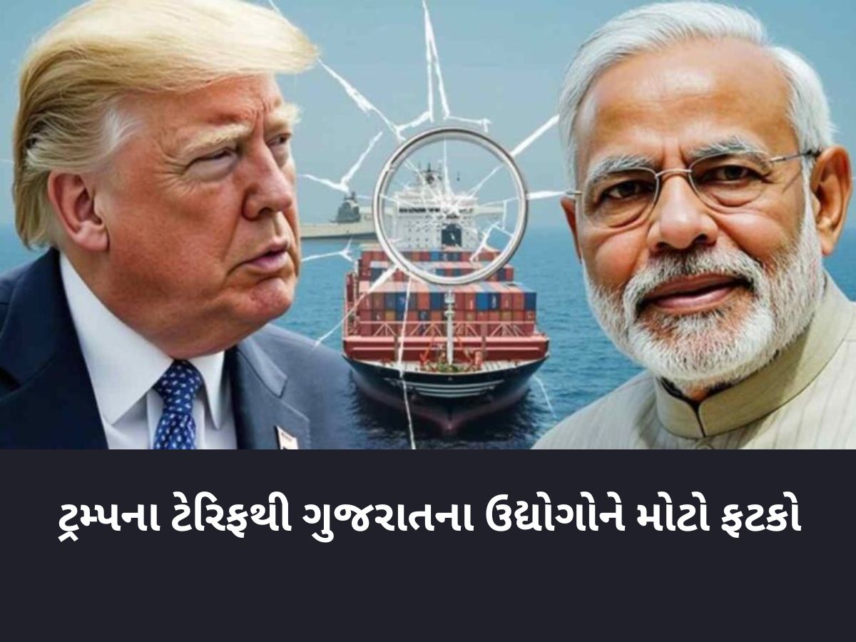 અમેરિકાના ટેરિફ બોમ્બથી ગુજરાતના વેપારીઓને આંચકો, આ વેપારને પડશે સૌથી મોટી અસર અમેરિકાના ટેરિફ બોમ્બથી ગુજરાતના વેપારીઓને આંચકો, આ વેપારને પડશે સૌથી મોટી અસર