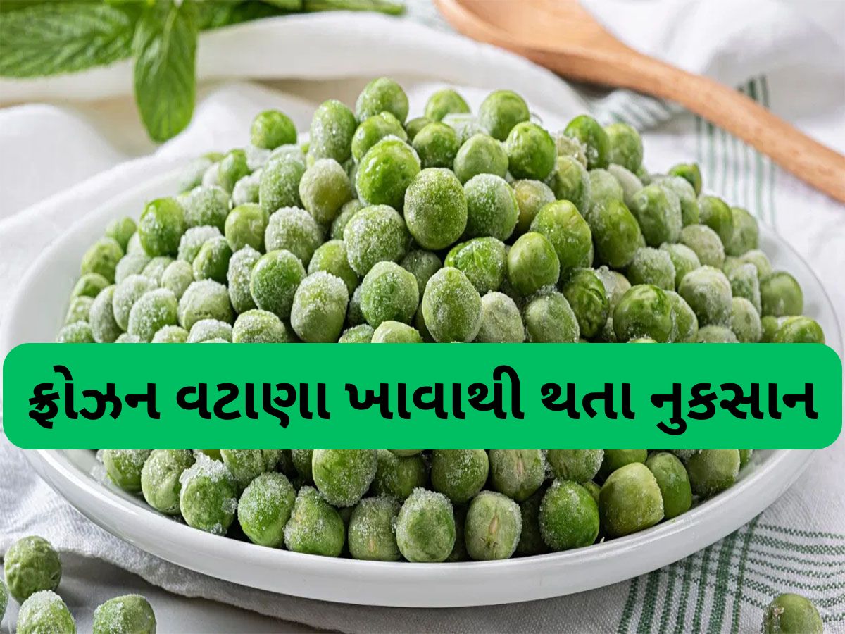 Frozen Matar: ફ્રોઝન વટાણા ખાવાથી પાચનથી લઈ શરીરને થઈ શકે છે આ 5 ગંભીર નુકસાન Frozen Matar: ફ્રોઝન વટાણા ખાવાથી પાચનથી લઈ શરીરને થઈ શકે છે આ 5 ગંભીર નુકસાન