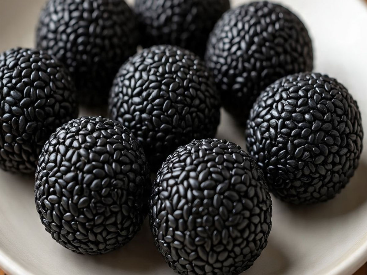 Black Sesame: નેચરલ એનર્જી બુસ્ટર છે કાળા તલ, આ રીતે લાડુ બનાવીને ખાશો તો સ્વાદની સાથે સારું સ્વાસ્થ્ય પણ મળશે Black Sesame: નેચરલ એનર્જી બુસ્ટર છે કાળા તલ, આ રીતે લાડુ બનાવીને ખાશો તો સ્વાદની સાથે સારું સ્વાસ્થ્ય પણ મળશે