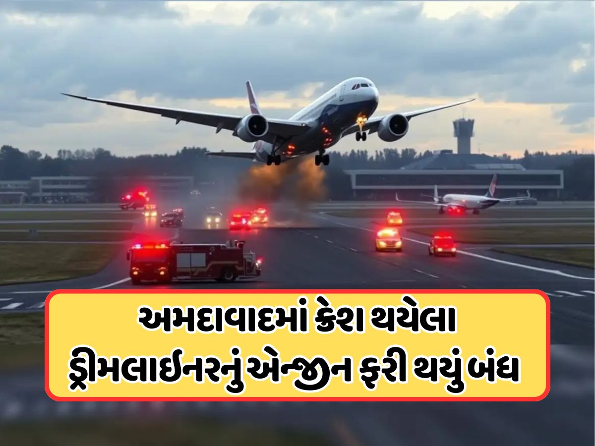 અમદાવાદની જેમ ફરી પાયલટનો Mayday-Mayday-Mayday કોલ, ટેકઓફના થોડી જ મિનિટમાં એન્જીન થયું ફેલ અમદાવાદની જેમ ફરી પાયલટનો Mayday-Mayday-Mayday કોલ, ટેકઓફના થોડી જ મિનિટમાં એન્જીન થયું ફેલ