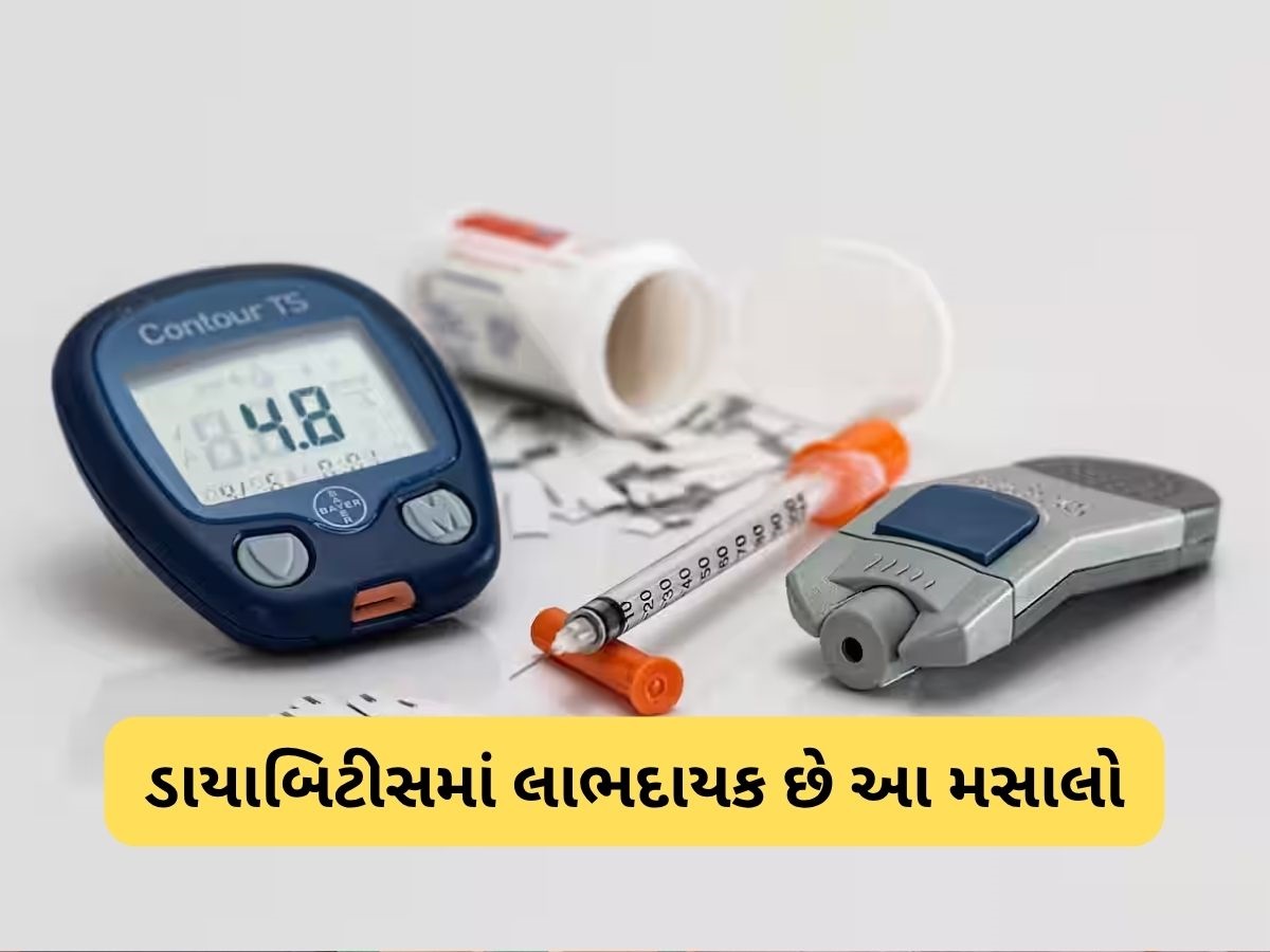Diabetes: તમારા રસોડામાં પડેલા આ મસાલાનું દરરોજ કરો સેવન, બ્લડ સુગર થશે કંટ્રોલ! Diabetes: તમારા રસોડામાં પડેલા આ મસાલાનું દરરોજ કરો સેવન, બ્લડ સુગર થશે કંટ્રોલ!