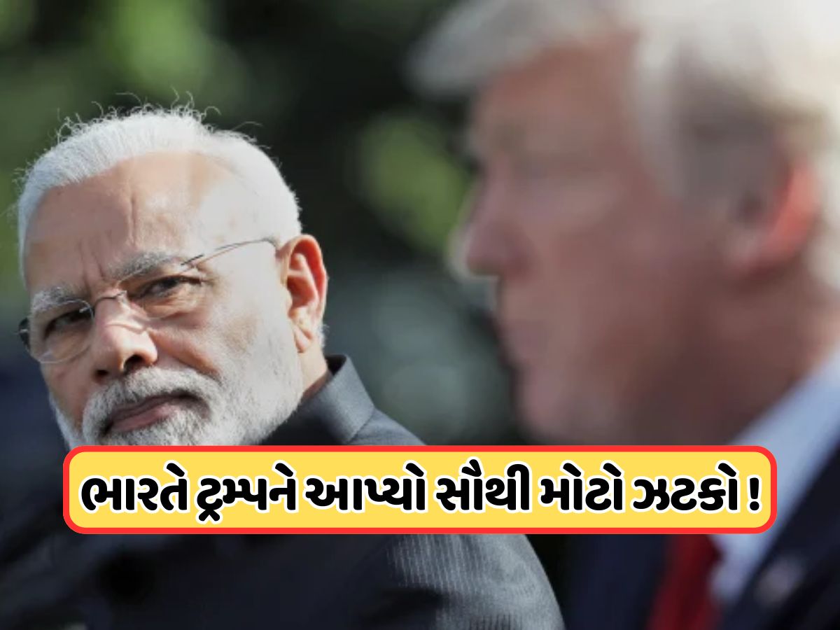 India US Trade Deal: અમેરિકાના ટૈરિફના બદલામાં ભારતનો ટ્રમ્પને સૌથી મોટો ઝટકો, રોકી દીધી 3.6 અરબ ડોલરની મોટી ડીલ ! India US Trade Deal: અમેરિકાના ટૈરિફના બદલામાં ભારતનો ટ્રમ્પને સૌથી મોટો ઝટકો, રોકી દીધી 3.6 અરબ ડોલરની મોટી ડીલ !