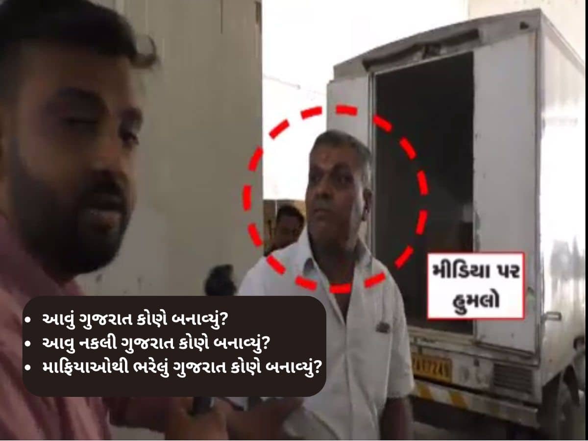 ગુજરાતમાં નકલીનો કારોબાર કરતા માફિયા બેફામ, Z 24 કલાકના પત્રકાર પર કર્યો હુમલો 