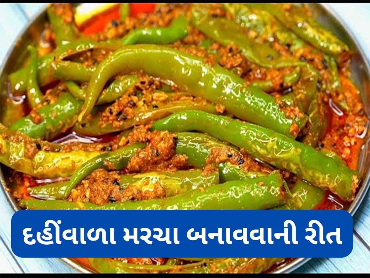 Recipe: ઘરે બનાવો દહીંવાળા મરચા, પરોઠા સાથે શાક બનાવવાની જરૂર નહીં પડે, નાના-મોટા સૌને ભાવશે આ મરચા