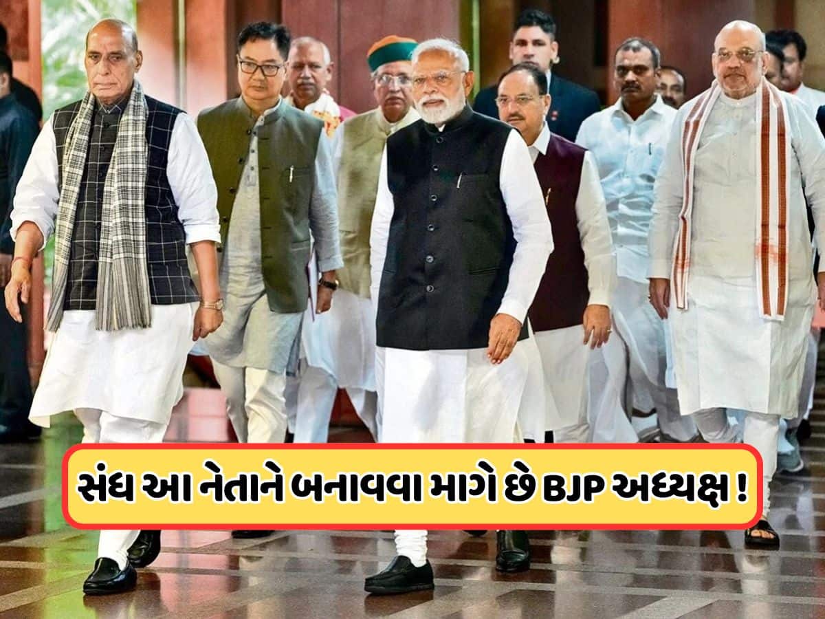 અધ્યક્ષને લઈને ભાજપમાં ક્યાં ફસાયો છે પેચ, RSS સાથે આ નેતાના નામ પર મતભેદ ?