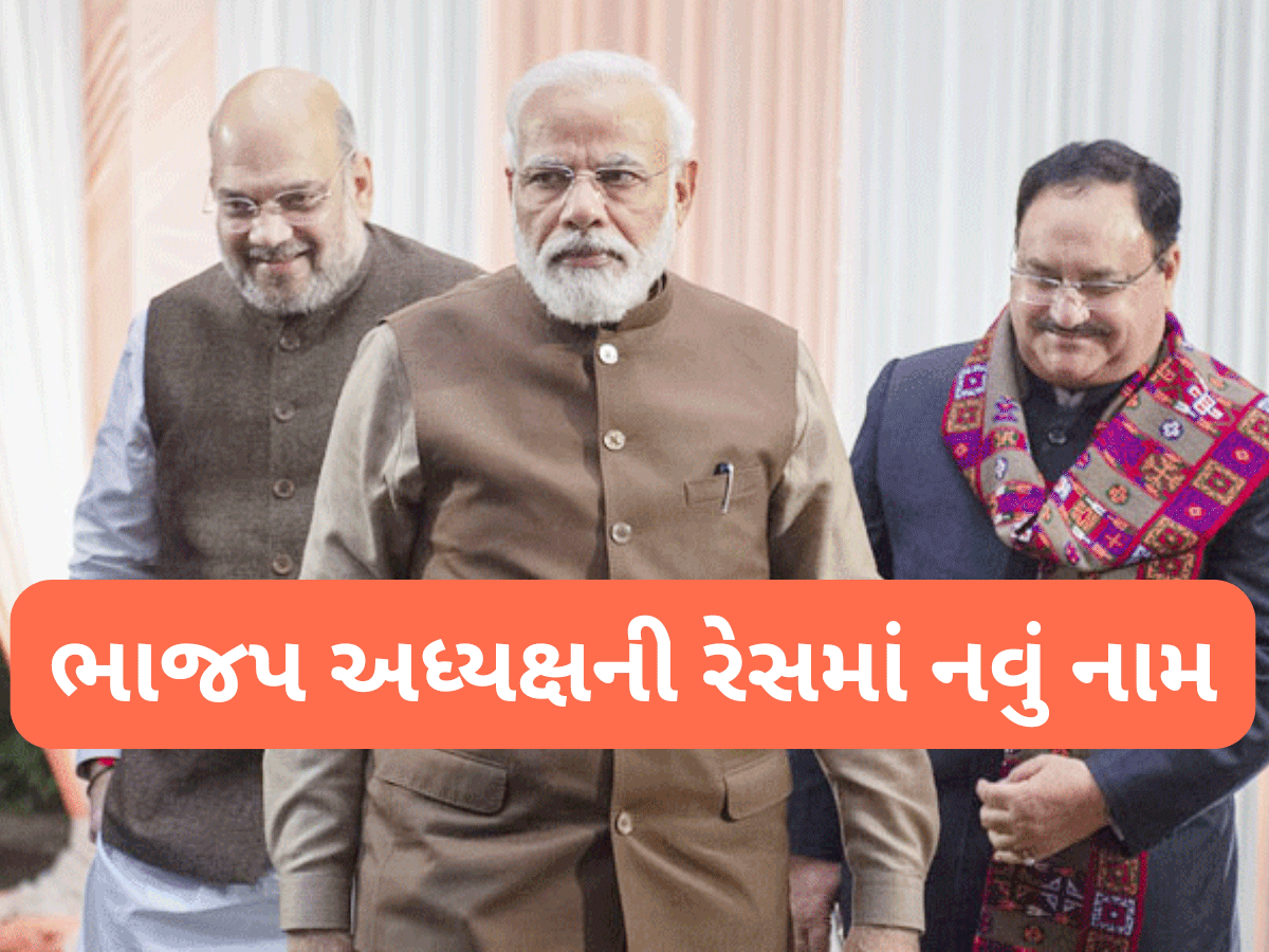 BJP President: કોણ બનશે ભાજપના નવા રાષ્ટ્રીય અધ્યક્ષ? રેસમાં એક નવું નામ સામેલ થયું BJP President: કોણ બનશે ભાજપના નવા રાષ્ટ્રીય અધ્યક્ષ? રેસમાં એક નવું નામ સામેલ થયું