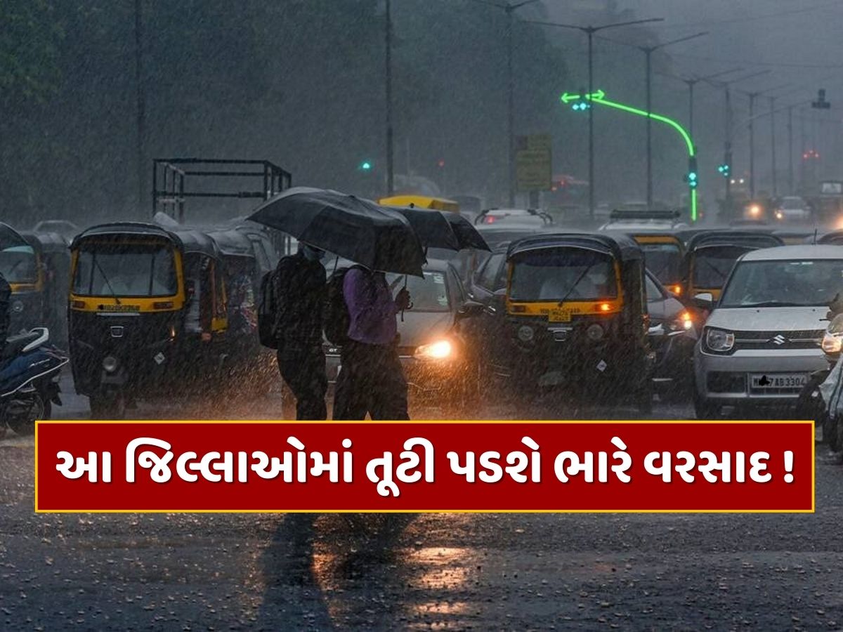 IMD Alert : આગામી 48 કલાક ભારે ! આ જિલ્લાઓમાં તૂટી પડશે ધોધમાર વરસાદ, હવામાન વિભાગે કરી આગાહી IMD Alert : આગામી 48 કલાક ભારે ! આ જિલ્લાઓમાં તૂટી પડશે ધોધમાર વરસાદ, હવામાન વિભાગે કરી આગાહી
