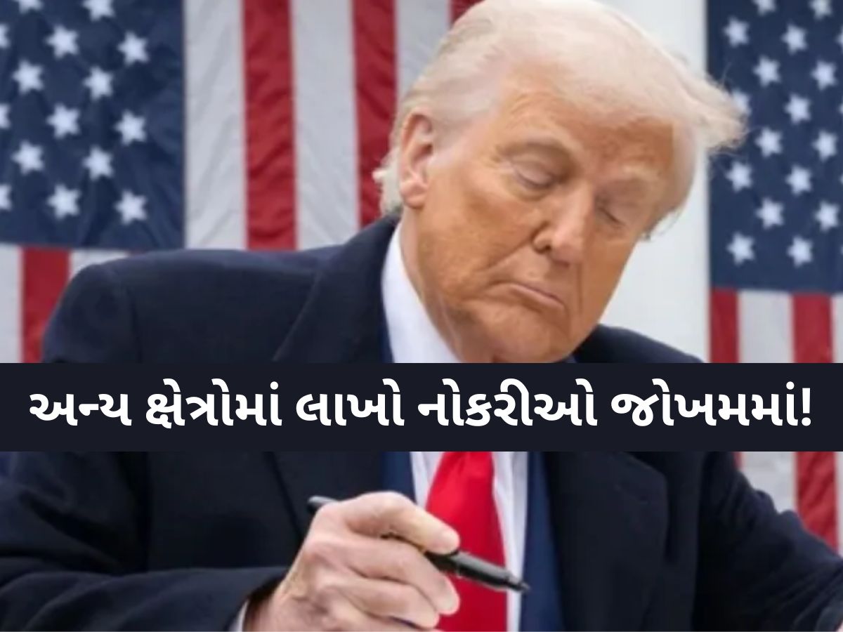 ટ્રમ્પના 50 ટકા ટેરિફની ગુજરાત નહીં, આ રાજ્યને થશે સૌથી ઘાતક અસર, લાખો નોકરીઓ જતી રહેશે! ટ્રમ્પના 50 ટકા ટેરિફની ગુજરાત નહીં, આ રાજ્યને થશે સૌથી ઘાતક અસર, લાખો નોકરીઓ જતી રહેશે!