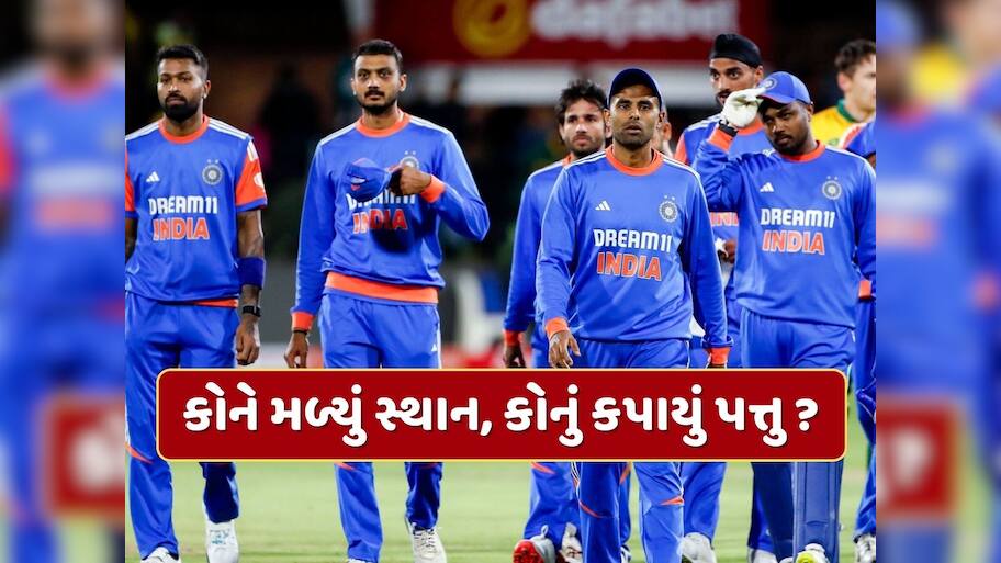 Asia Cup 2025 : એશિયા કપ 2025 માટે ભારતીય ટીમની જાહેરાત...જાણો કોને મળ્યું સ્થાન, કોનું કપાયું પત્તુ ?